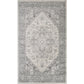 CHARTRES Vintage Traditional Oriental Boho Grey White Area Rug