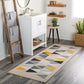 DOMWIER Scandi Modern Boho Mustard Area Rug