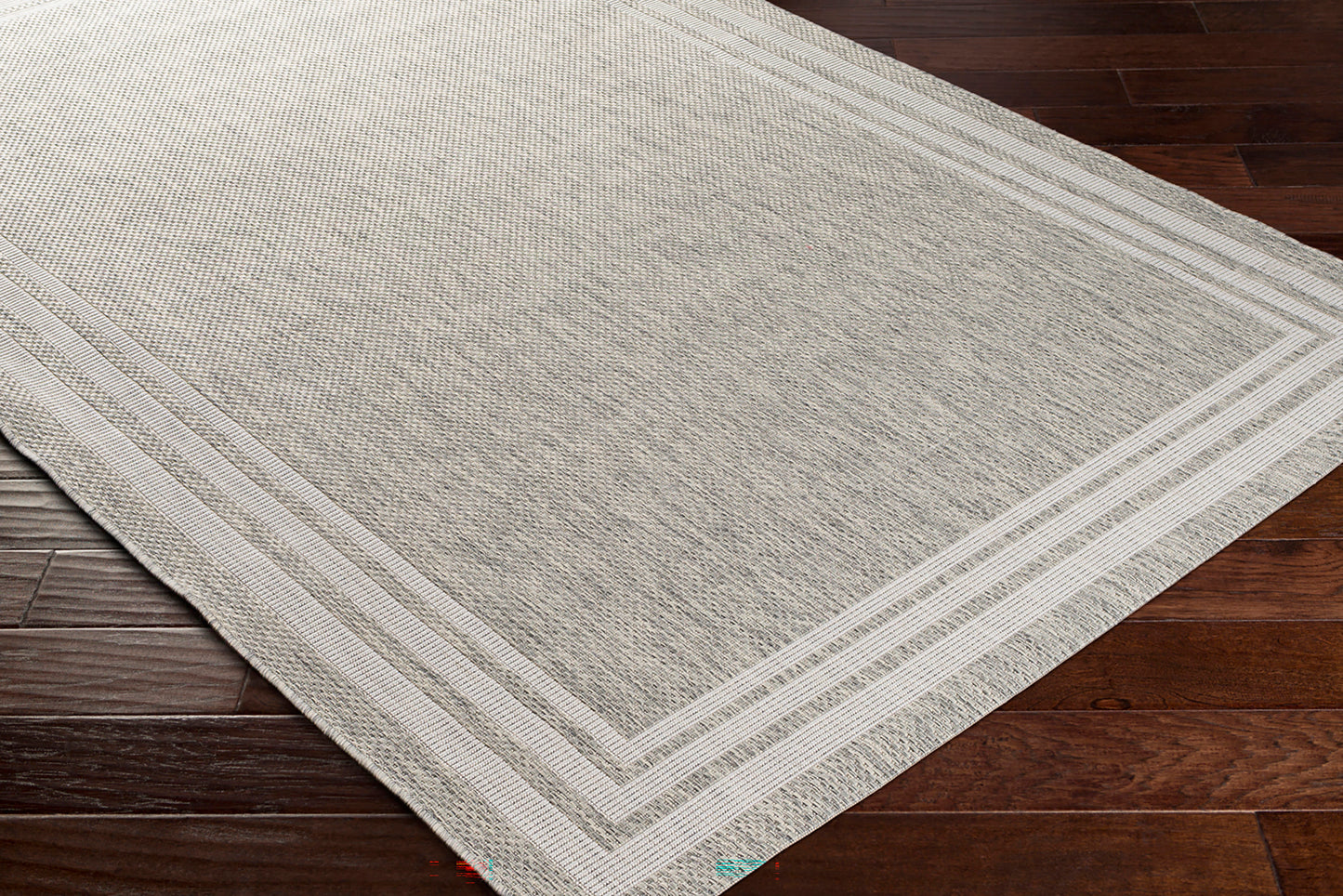 WEZEP In- & Outdoor Rug I Balcony, Terrace, Kitchen, Garden, Veranda, Patio I Modern Boho Rug, UV Weather Stain Resistant I Beige, Grey