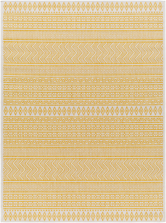 ANTIBES In- & Outdoor Boho Saffron Beige Rug