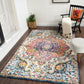 LOLA Vintage Traditional Oriental Boho Pink Saffron Area Rug