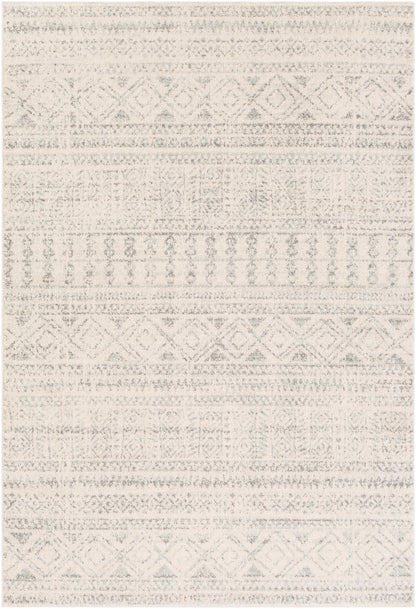 ZANDPOL Scandi Modern Boho Light Grey Area Rug