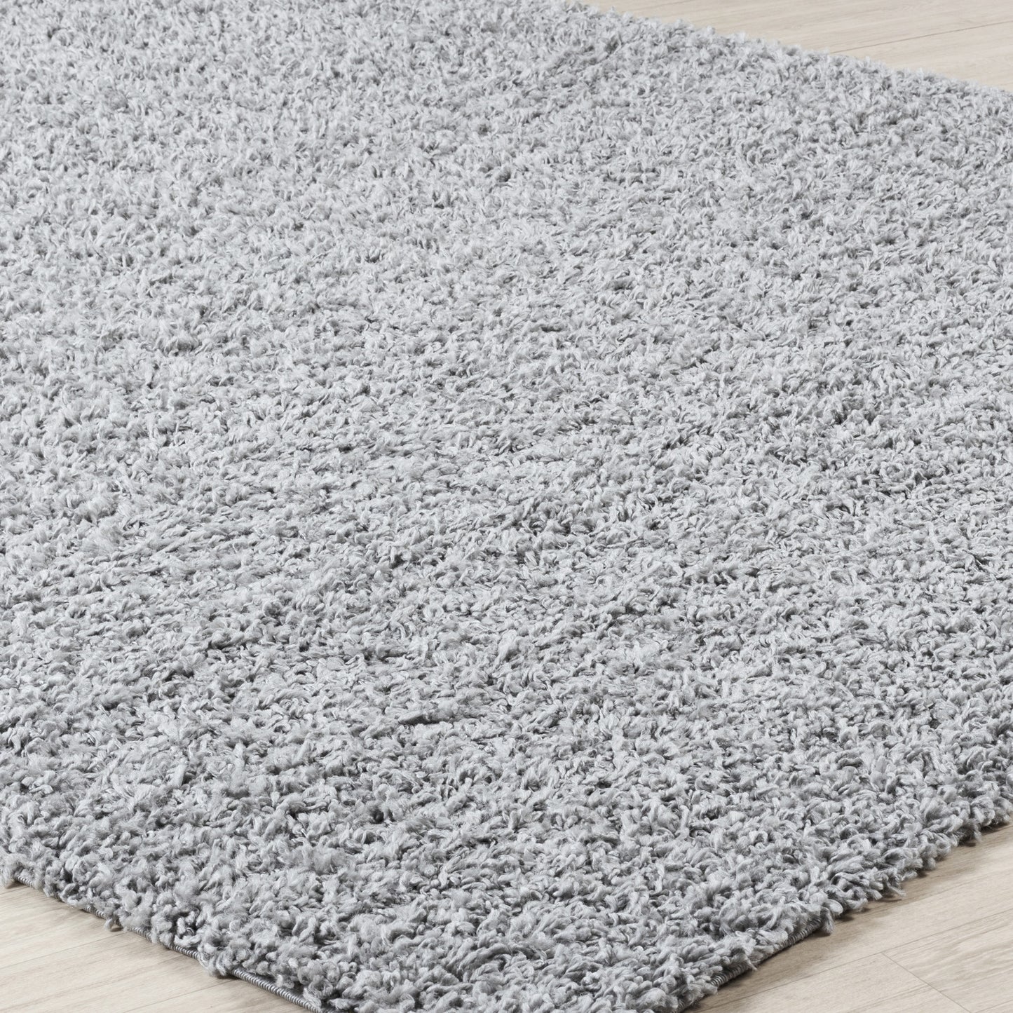 TORRIS Shaggy Rug I Living Room, Bedroom, Hallway I Modern Boho Area Rug, Soft Fluffy Rug, Plush Pile, Large Thick Rug, Easy Care I Grey