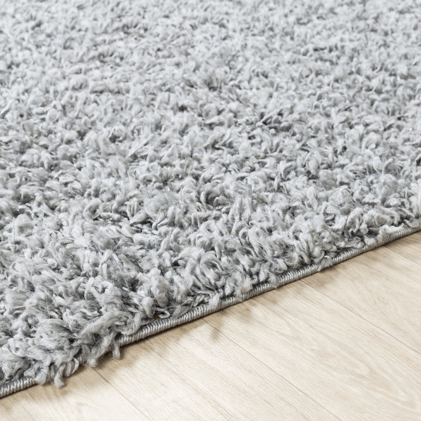 TORRIS Shaggy Rug I Living Room, Bedroom, Hallway I Modern Boho Area Rug, Soft Fluffy Rug, Plush Pile, Large Thick Rug, Easy Care I Grey