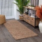 TORRIS Shaggy Rug I Living Room, Bedroom, Hallway I Modern Boho Area Rug, Soft Fluffy Rug, Plush Pile, Large Thick Rug I Dark Beige