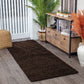 TORRIS Shaggy Rug I Living Room, Bedroom, Hallway I Modern Boho Area Rug, Soft Fluffy Rug, Plush Pile, Large Thick Rug I Dark Brown