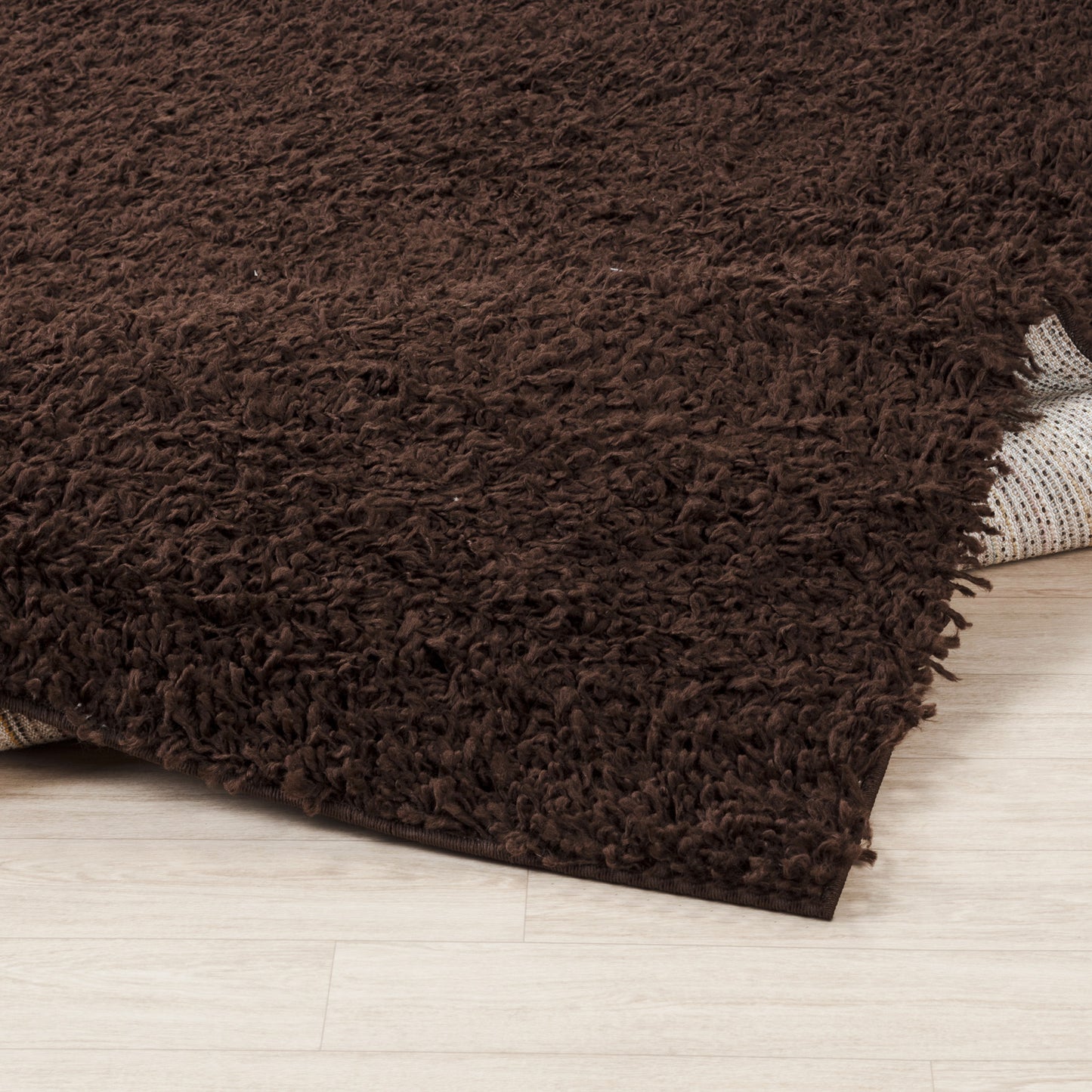 TORRIS Shaggy Rug I Living Room, Bedroom, Hallway I Modern Boho Area Rug, Soft Fluffy Rug, Plush Pile, Large Thick Rug I Dark Brown