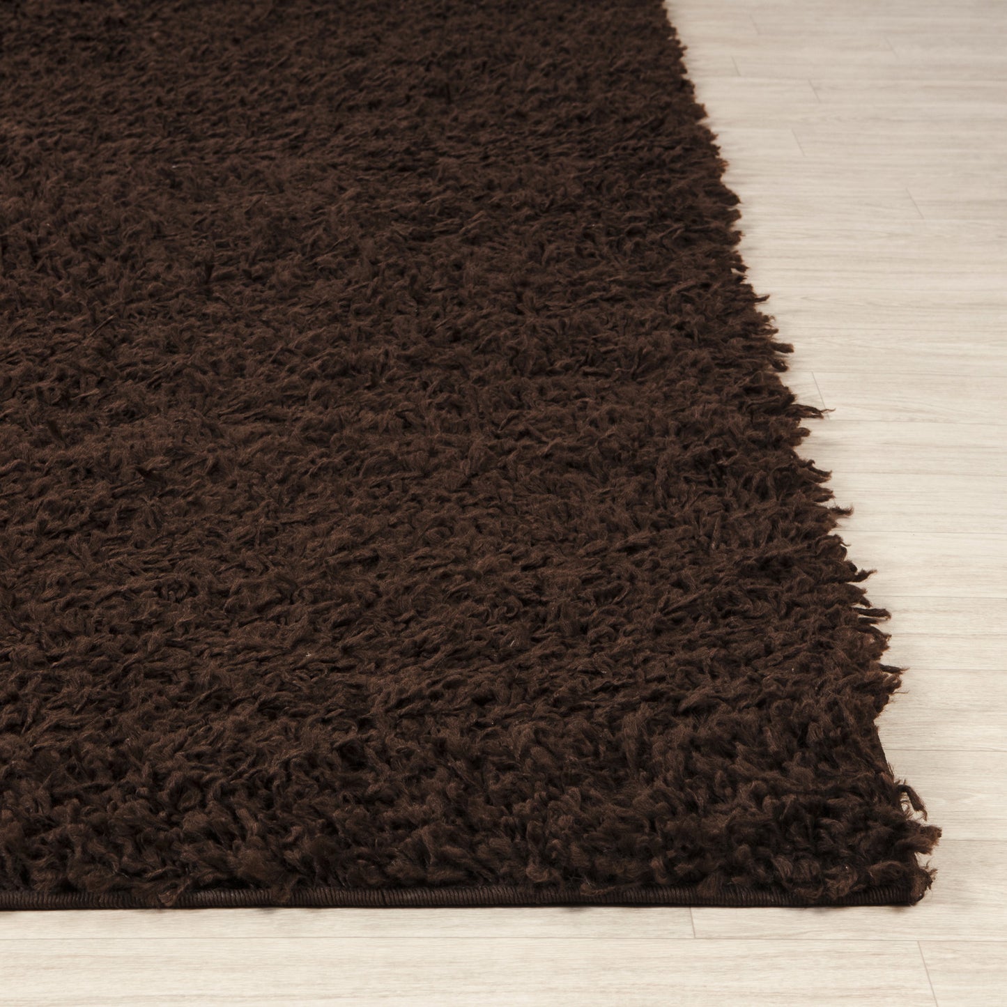 TORRIS Shaggy Rug I Living Room, Bedroom, Hallway I Modern Boho Area Rug, Soft Fluffy Rug, Plush Pile, Large Thick Rug I Dark Brown