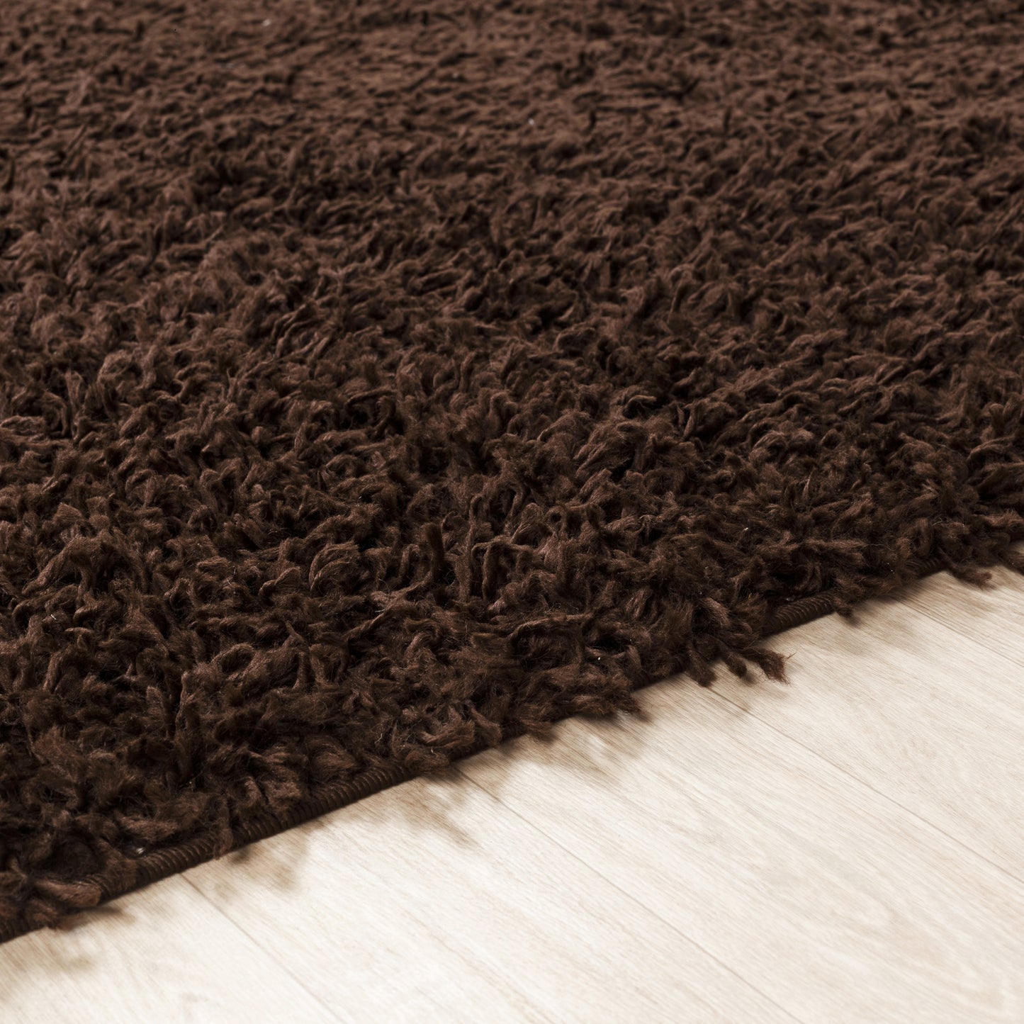 TORRIS Shaggy Rug I Living Room, Bedroom, Hallway I Modern Boho Area Rug, Soft Fluffy Rug, Plush Pile, Large Thick Rug I Dark Brown