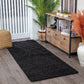 TORRIS Shaggy Rug I Living Room, Bedroom, Hallway I Modern Boho Area Rug, Soft Durable Fluffy Rug, Plush Pile, Large Thick Rug I Black