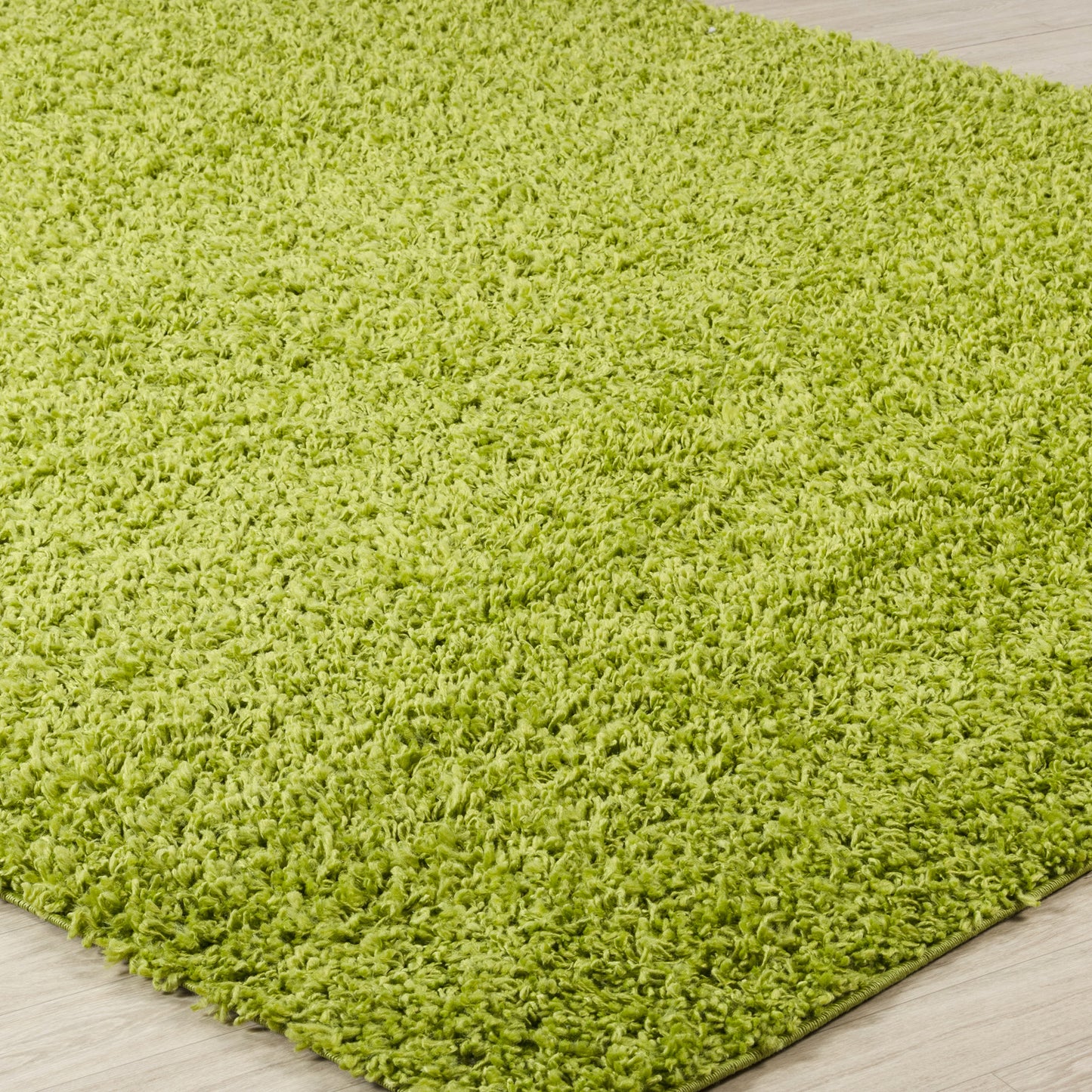 TORRIS Shaggy Rug I Living Room, Bedroom, Hallway I Modern Boho Area Rug, Soft Durable Fluffy Rug, Plush Pile, Large Thick Rug I Green