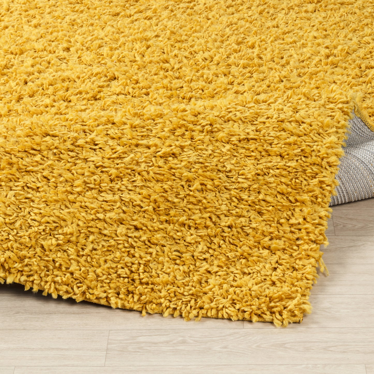 TORRIS Shaggy Rug I Living Room, Bedroom, Hallway I Modern Boho Area Rug, Soft Fluffy Rug, Plush Pile, Large Thick Rug I Yellow