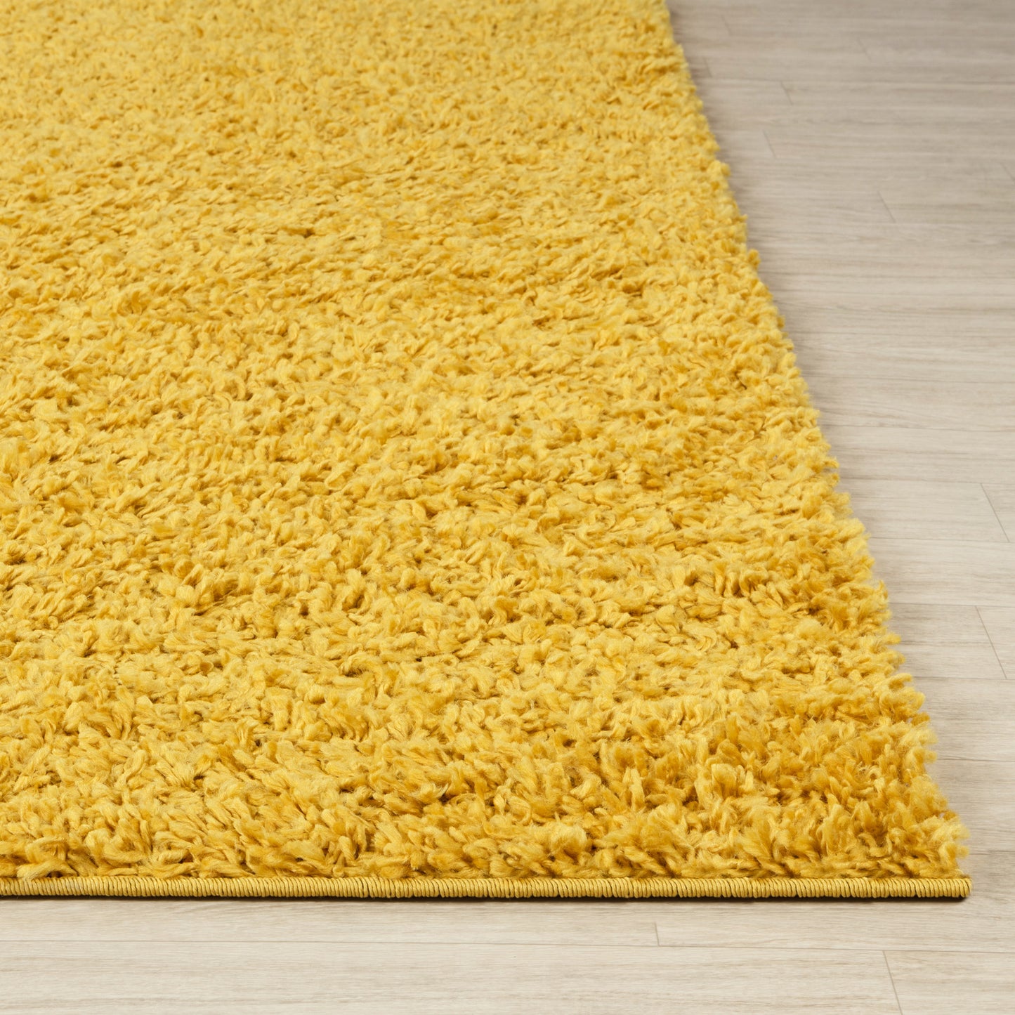 TORRIS Shaggy Rug I Living Room, Bedroom, Hallway I Modern Boho Area Rug, Soft Fluffy Rug, Plush Pile, Large Thick Rug I Yellow