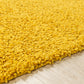 TORRIS Shaggy Rug I Living Room, Bedroom, Hallway I Modern Boho Area Rug, Soft Fluffy Rug, Plush Pile, Large Thick Rug I Yellow