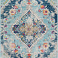 BRONGERGA Vintage Traditional Oriental Boho Blue Area Rug