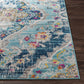 BRONGERGA Vintage Traditional Oriental Boho Blue Area Rug