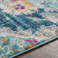 BRONGERGA Vintage Traditional Oriental Boho Blue Area Rug