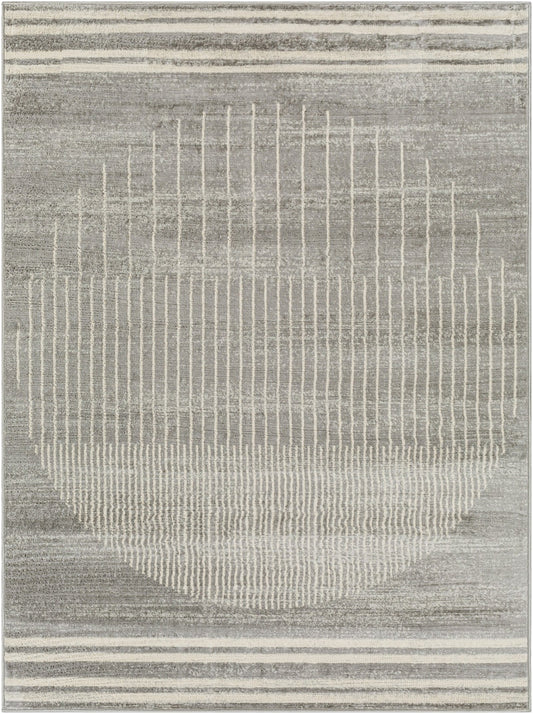 NEERBOSCH Scandi Modern Boho Medium Grey Area Rug