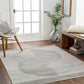 LAKIN Scandi Rug I Living Room, Bedroom, Dining I Modern Boho Area Rug, Soft Luxurious Rug, Short Pile, Easy Care I Beige, Grey