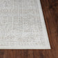 MAKITA Vintage Rug I Living Room, Bedroom I Traditional Oriental Boho Rug, Soft Area Rug, Short Pile, Easy Care I Tan, Ivory, Grey