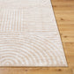 ESTELLE Machine Washable Shaggy Boho Beige Area Rug