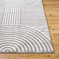 ESTELLE Machine Washable Shaggy Boho Charcoal Area Rug