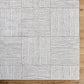 LIVIA Galey Alix x Surya Boho Scandi High Pile Ivory Dark Brown Runner Rug