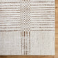 MINA Galey Alix x Surya Boho Scandi High Pile Ivory Dark Brown Runner Rug