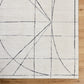 ELIA Galey Alix x Surya Boho Scandi High Pile Ivory Black Runner Rug