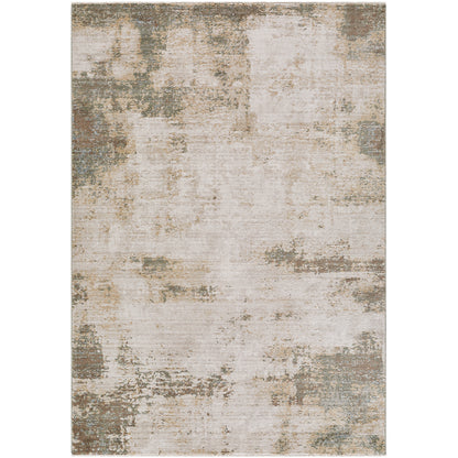 BELERE Galey Alix x Surya Abstract Modern Marble Brown Cream Area Rug