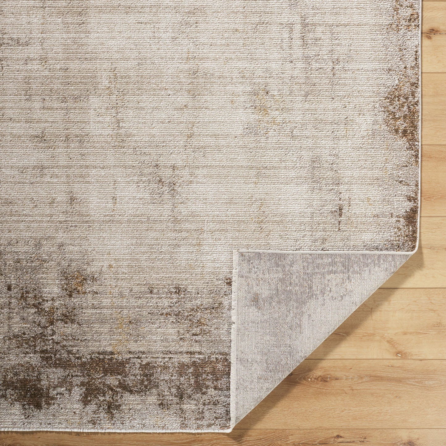 ASTERE Galey Alix x Surya Abstract Modern Marble Brown Cream Area Rug