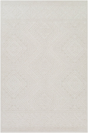 WEURT In- & Outdoor Boho Cream Rug