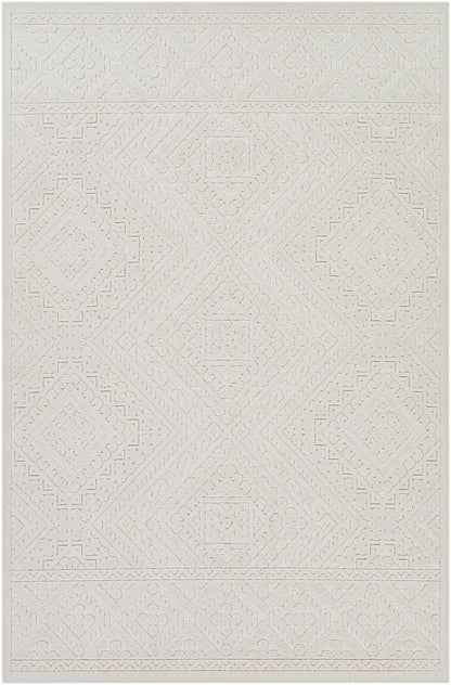 WEURT In- & Outdoor Boho Cream Rug