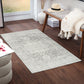 AMELIA Vintage Traditional Oriental Boho Grey White Area Rug