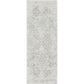 AMELIA Vintage Rug I Living Room, Bedroom, Hallway I Traditional Oriental Boho Rug, Soft Area Rug, Short Pile, Easy Care I Ivory, Grey