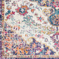 OLIVIA Vintage Traditional Oriental Boho Orange Dark Blue Area Rug