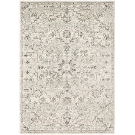 OLIVIA Vintage Traditional Oriental Boho Light Beige Area Rug