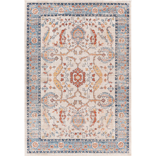 ALTA In- & Outdoor Traditional Boho Burnt Orange Rug