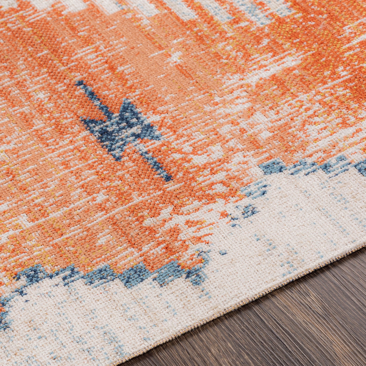 BUFFALO GROVE In- & Outdoor Boho Burnt Orange Rug