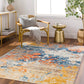 ST DONATUS In- & Outdoor Modern Boho Burnt Orange Rug