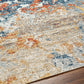 ST DONATUS In- & Outdoor Modern Boho Burnt Orange Rug