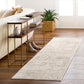 GEELBROEK Vintage Traditional Oriental Boho Tan Ivory Area Rug