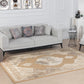 TENNA Vintage Rug I Living Room, Bedroom, Dining I Traditional Oriental Boho Rug, Soft Area Rug, Short Pile, Easy Care I Beige, White