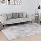 TENNA Vintage Rug I Living Room, Bedroom, Dining I Traditional Oriental Boho Rug, Soft Area Rug, Short Pile, Easy Care I White, Grey