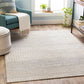 ANGELICA Scandi Rug I Living Room, Bedroom, Hallway I Modern Boho Area Rug, Soft Luxurious Area Rug, Short Pile, Easy Care I Grey, Ivory