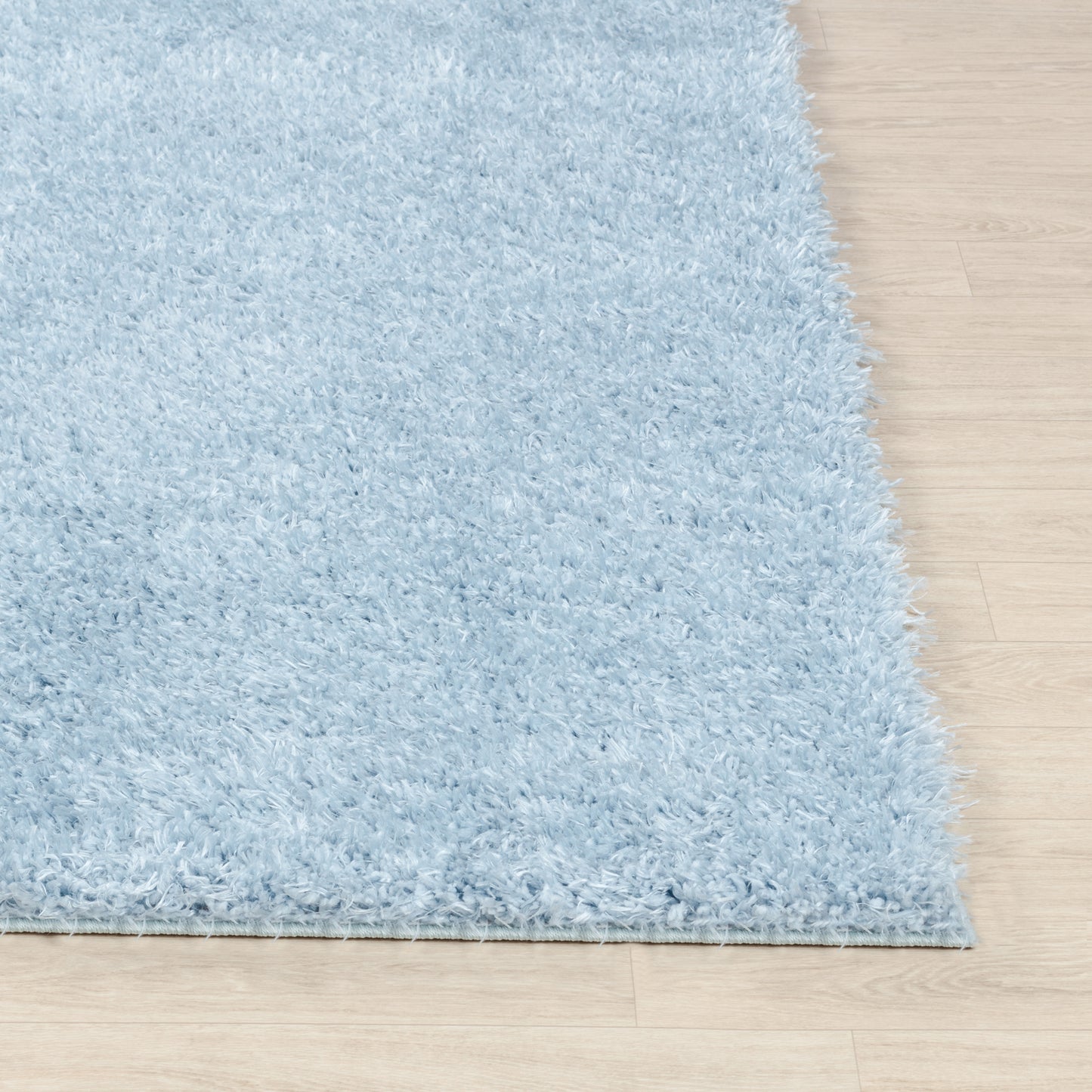 CHARON Shaggy Rug I Living Room, Bedroom I Modern Boho Area Rug, Soft Fluffy Rug, Plush Pile, Large Thick Rug, Easy Care I Aqua