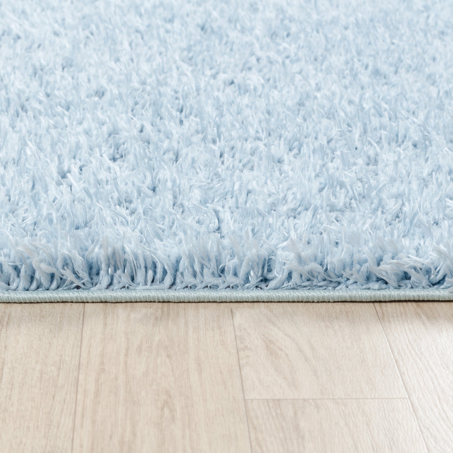 CHARON Shaggy Rug I Living Room, Bedroom I Modern Boho Area Rug, Soft Fluffy Rug, Plush Pile, Large Thick Rug, Easy Care I Aqua