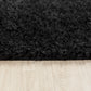 CHARON Shaggy Rug I Living Room, Bedroom I Modern Boho Area Rug, Soft Fluffy Rug, Plush Pile, Large Thick Rug, Easy Care I Black