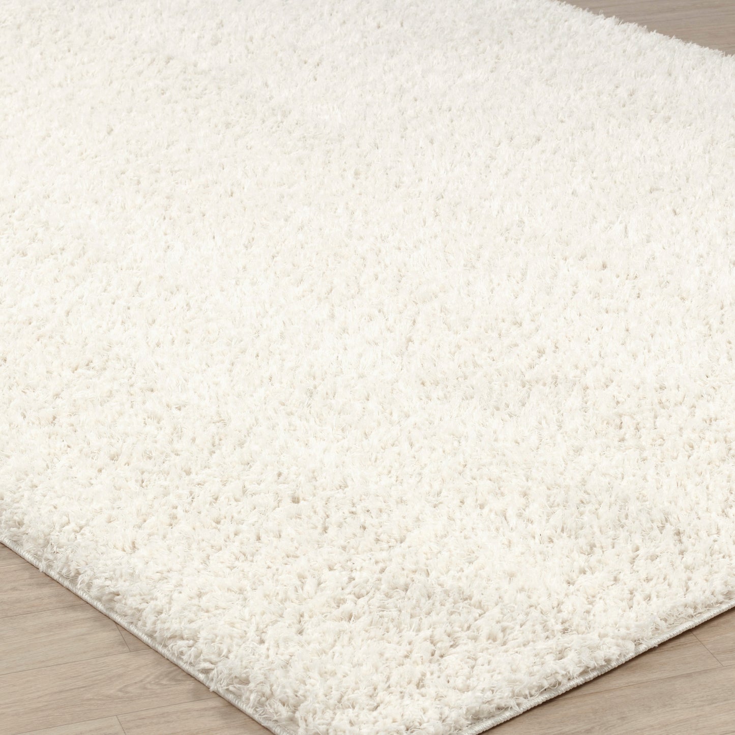 CHARON Shaggy Rug I Living Room, Bedroom I Modern Boho Area Rug, Soft Fluffy Rug, Plush Pile, Large Thick Rug, Easy Care I Cream