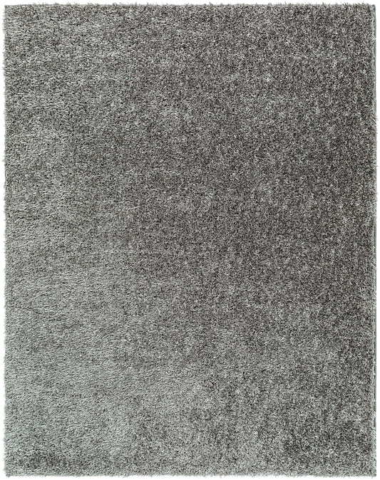 CHARON Shaggy Modern Boho Soft Fluffy Thick Plush Pile Dark Grey Rug